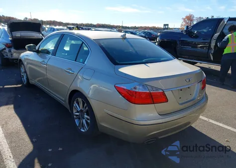 2009 Hyundai Genesis 3.8 z USA, uszkodzony, nr VIN KMHGC46E69U026572